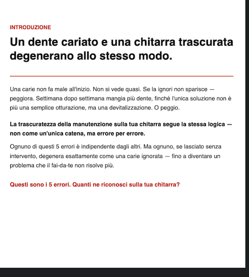 5 Errori che Trascuri e che Danneggiano la Tua Chitarra Elettrica