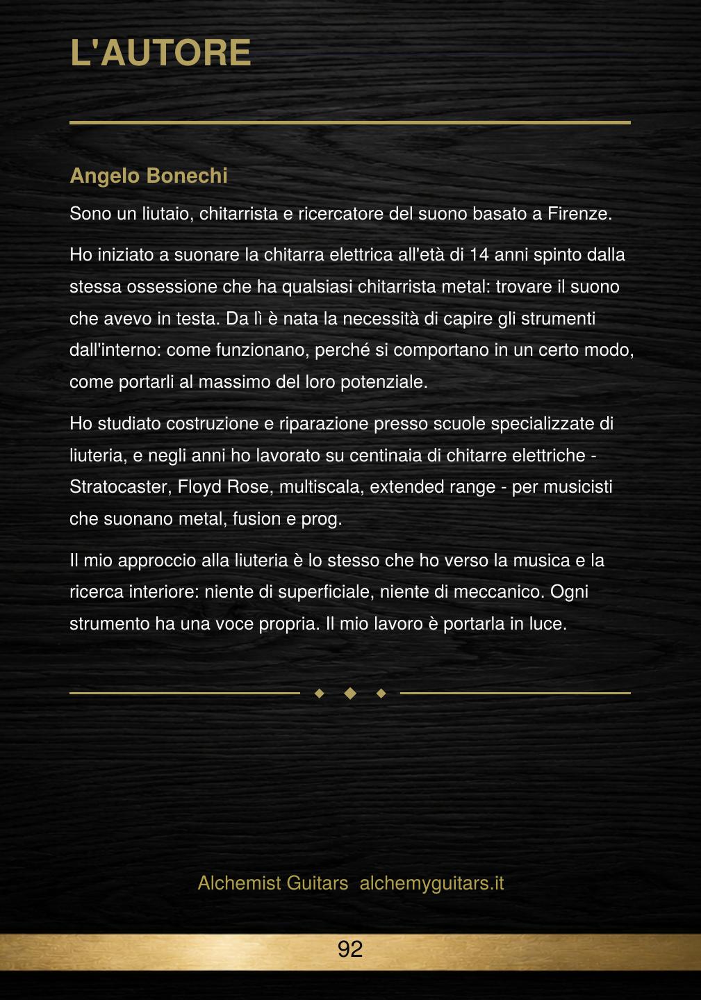 L'autore - Angelo Bonechi